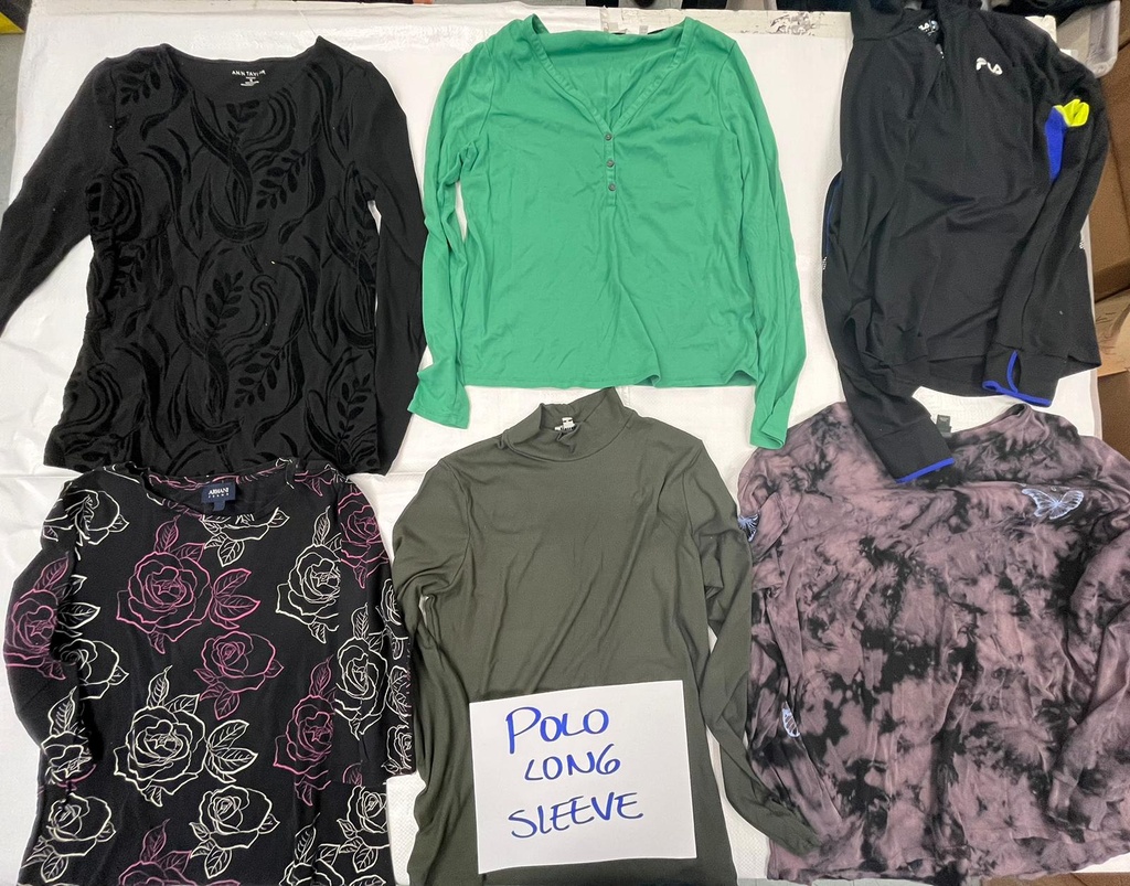 Polo Long Sleeve - $0.88/lb