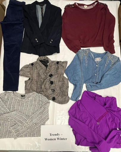 [320] Trendy Women Winter