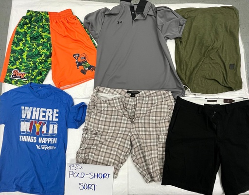[135] Polo-Short SORT - $1.35/lb