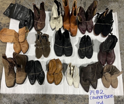 [74] #2 Cowboy Booots - $0.42/lb