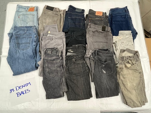 [89] #2 Denim Bales - $0.06/lb