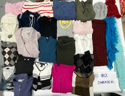[90] #2 Sweater - $0.04/lb