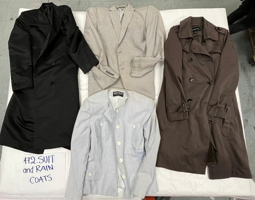 [172] #2 Suit-Rain Coats - $0.01/lb