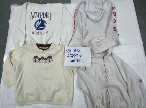 [169] Jogging White - $0.22/lb